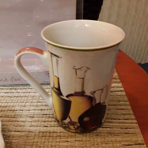 Creative Tops Olive Oil Time for Tea Gift Fine China Mug Scatter Tray Coaster - Picture 4 of 12